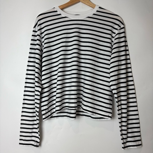 ATM Striped Long Sleeve T-Shirt - Picture 2 of 8